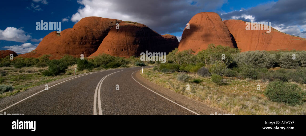 The Olgas in Kata Tjuta National Park Northern Territories Australia 2007 Stock Photo