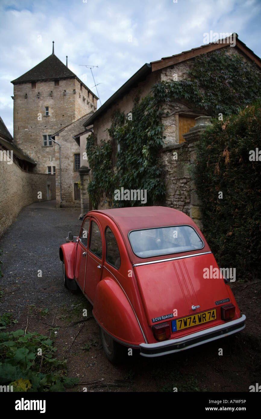 Citroen 2CV6 Special automobile Stock Photo