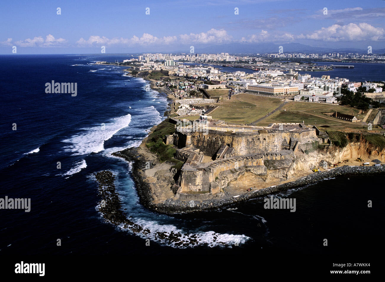 Aerial view puerto rico hi-res stock photography and images - Alamy