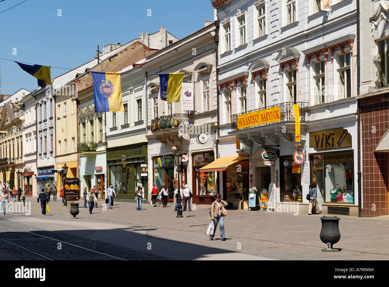 Historic old town of Kosice, Slovakia Stock Photo - Alamy