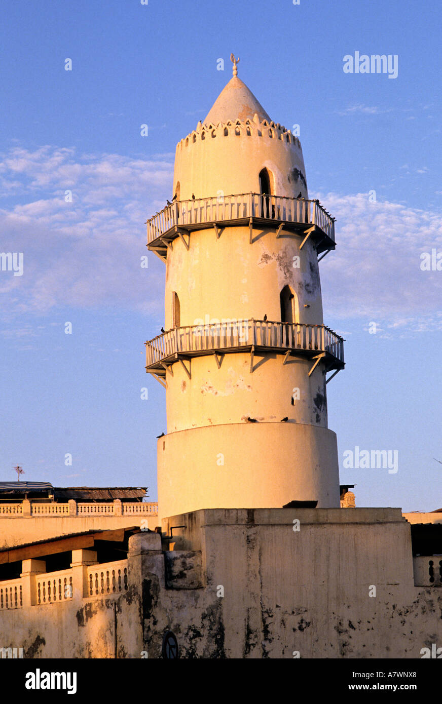 Djibouti Republic, Djibouti city, the great mosque Stock Photo