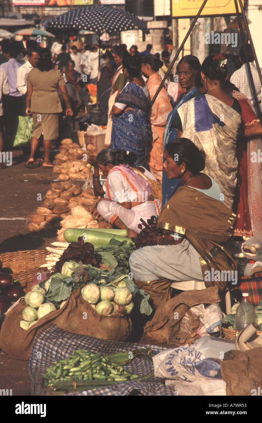 GOA Mapusa market Stock Photo Alamy