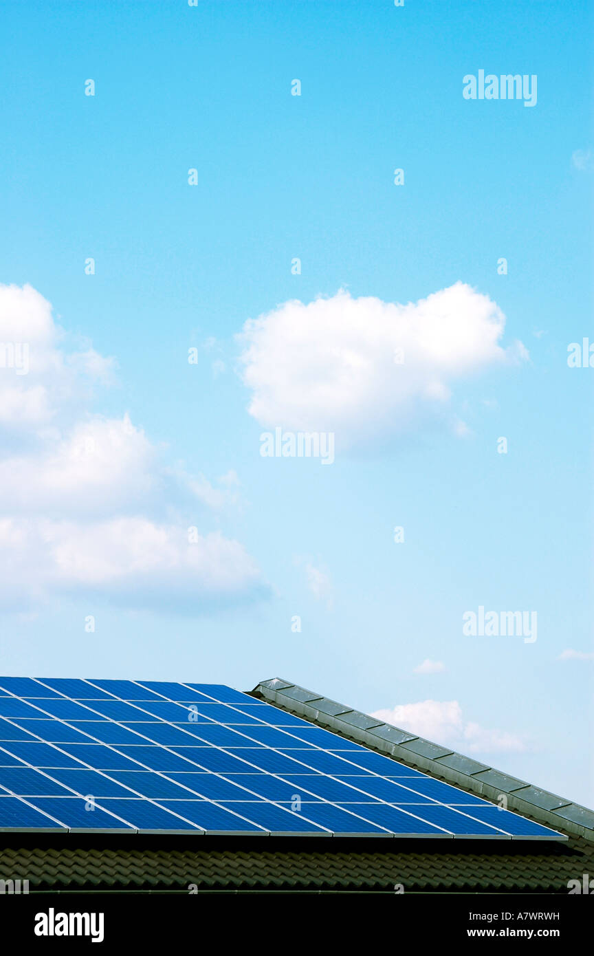 Solar-Panels Stock Photo