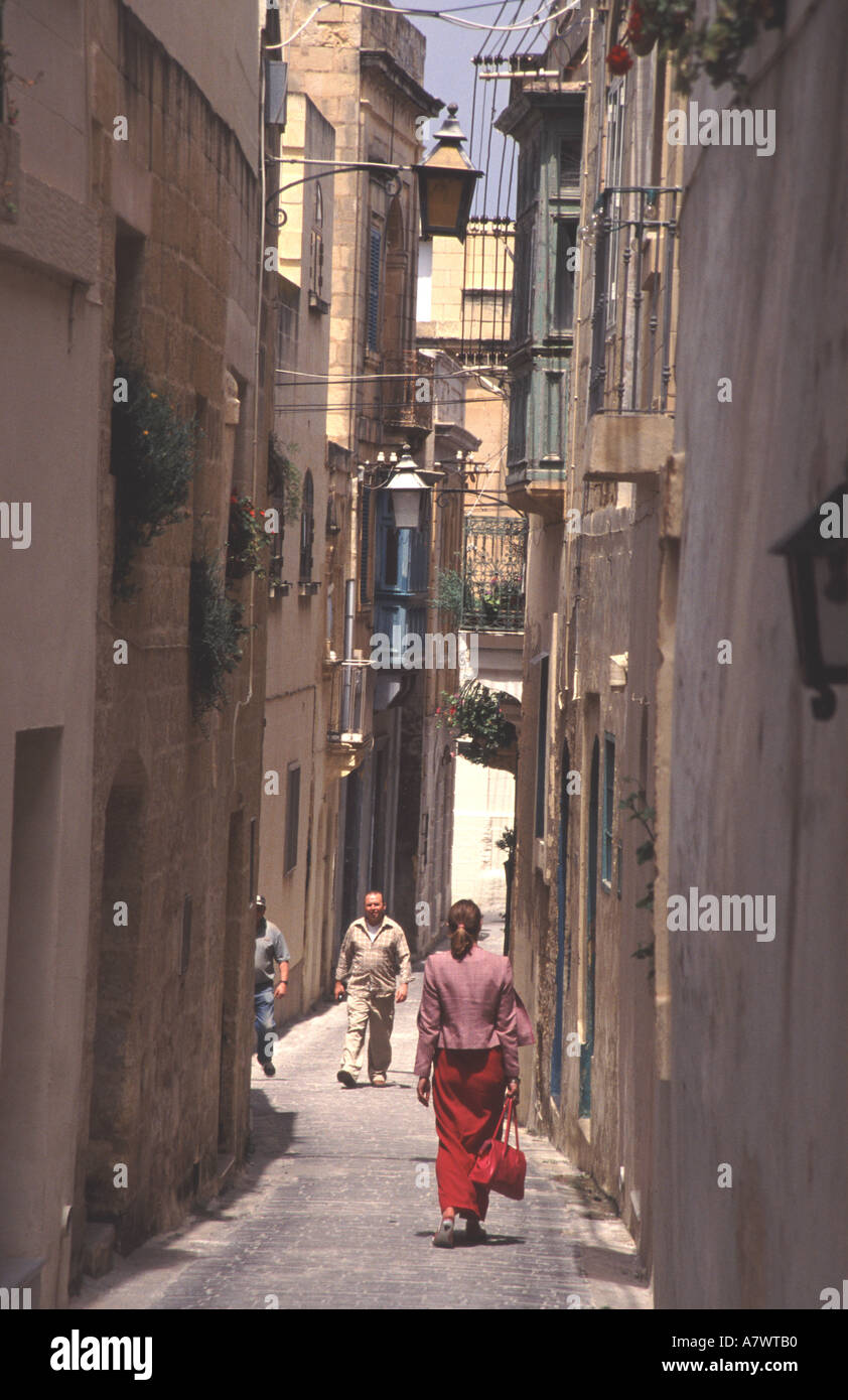 Victoria Rabat Streets Narrow streets victoria rabat gozo hi-res stock photography and images ...