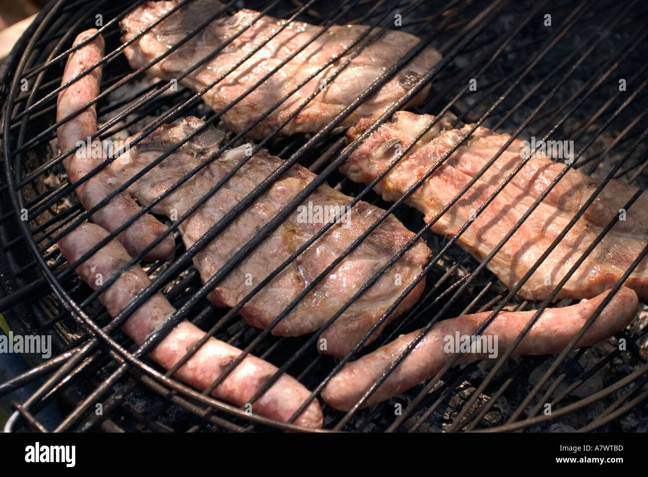 barbecue grill Stock Photo