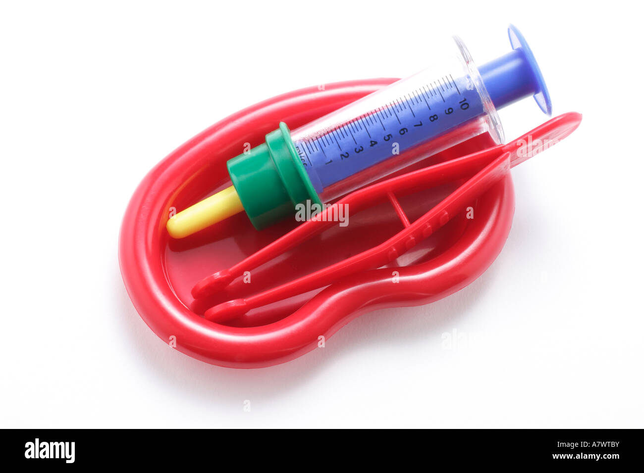 Toy Medical Equipments Stock Photo