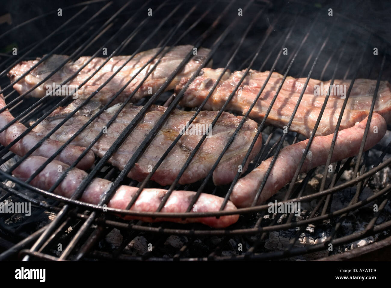 barbecue grill Stock Photo