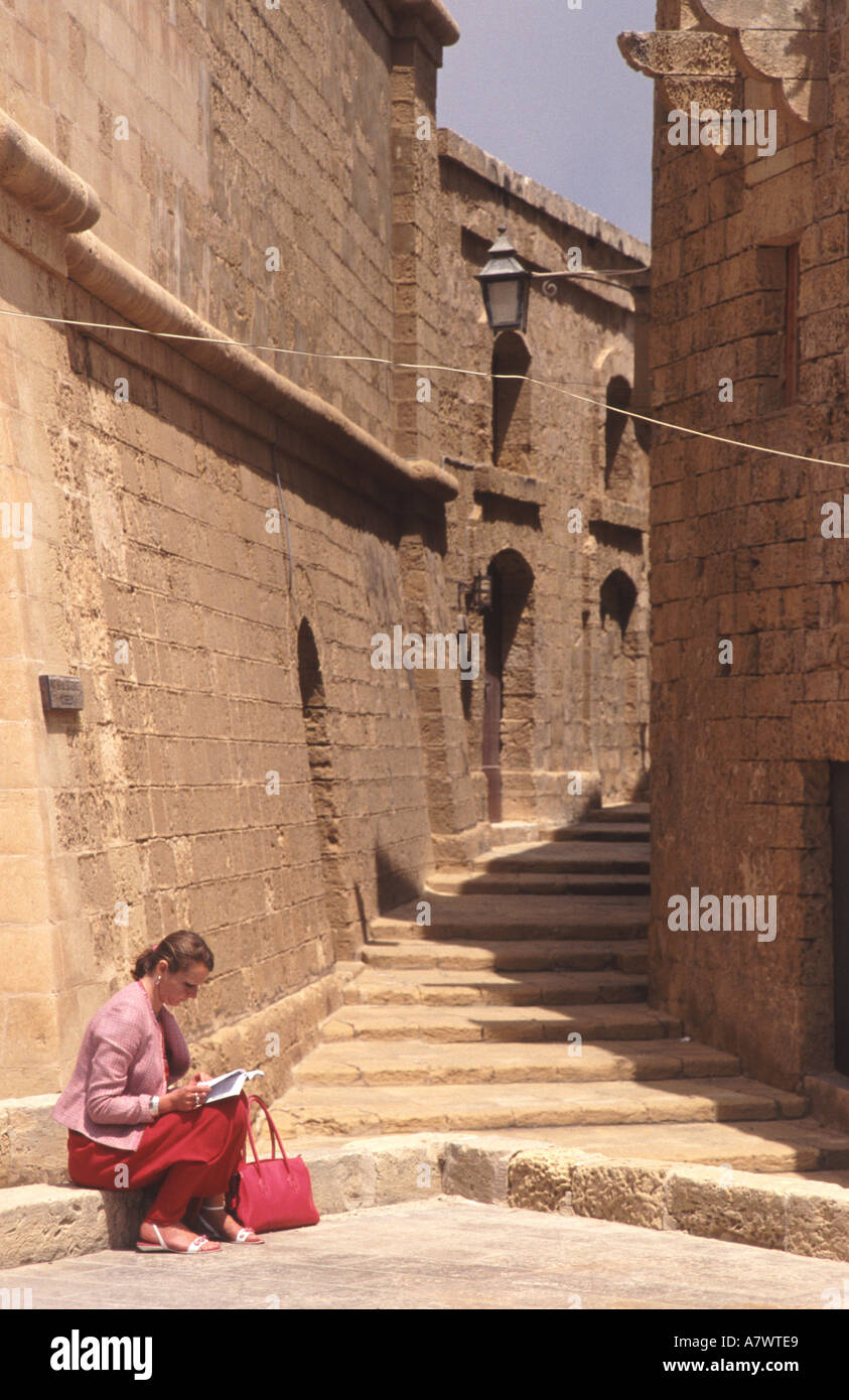 Victoria Rabat Streets Streets victoria rabat gozo malta hi-res stock photography and images ...