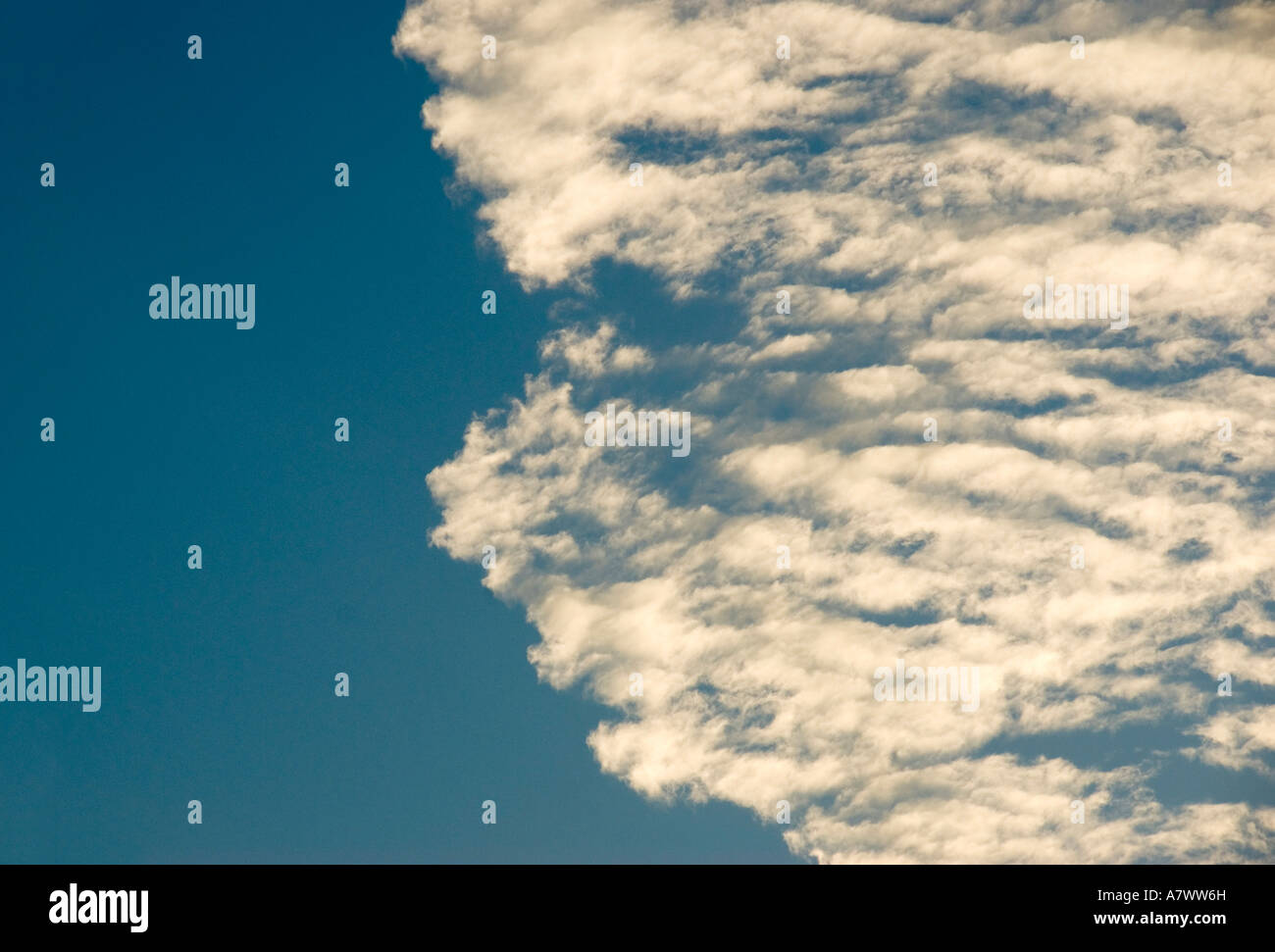 Cloud clouds blue sky weather background Stock Photo - Alamy