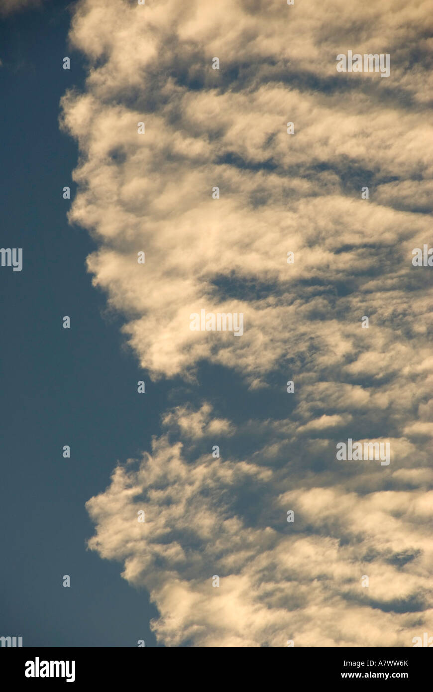 Cloud clouds blue sky weather background Stock Photo - Alamy