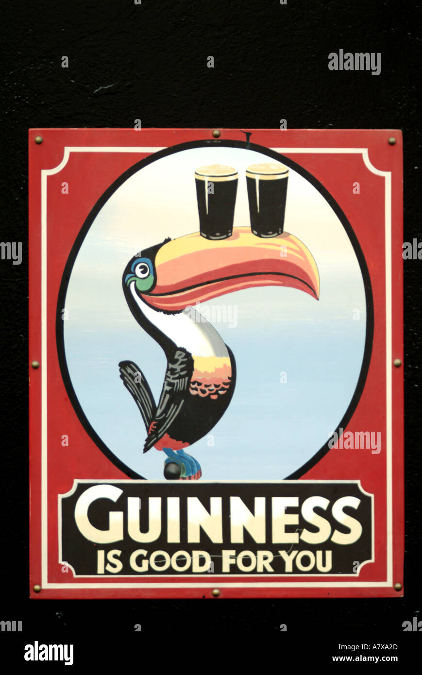 Kilarney Ireland pub signs Stock Photo