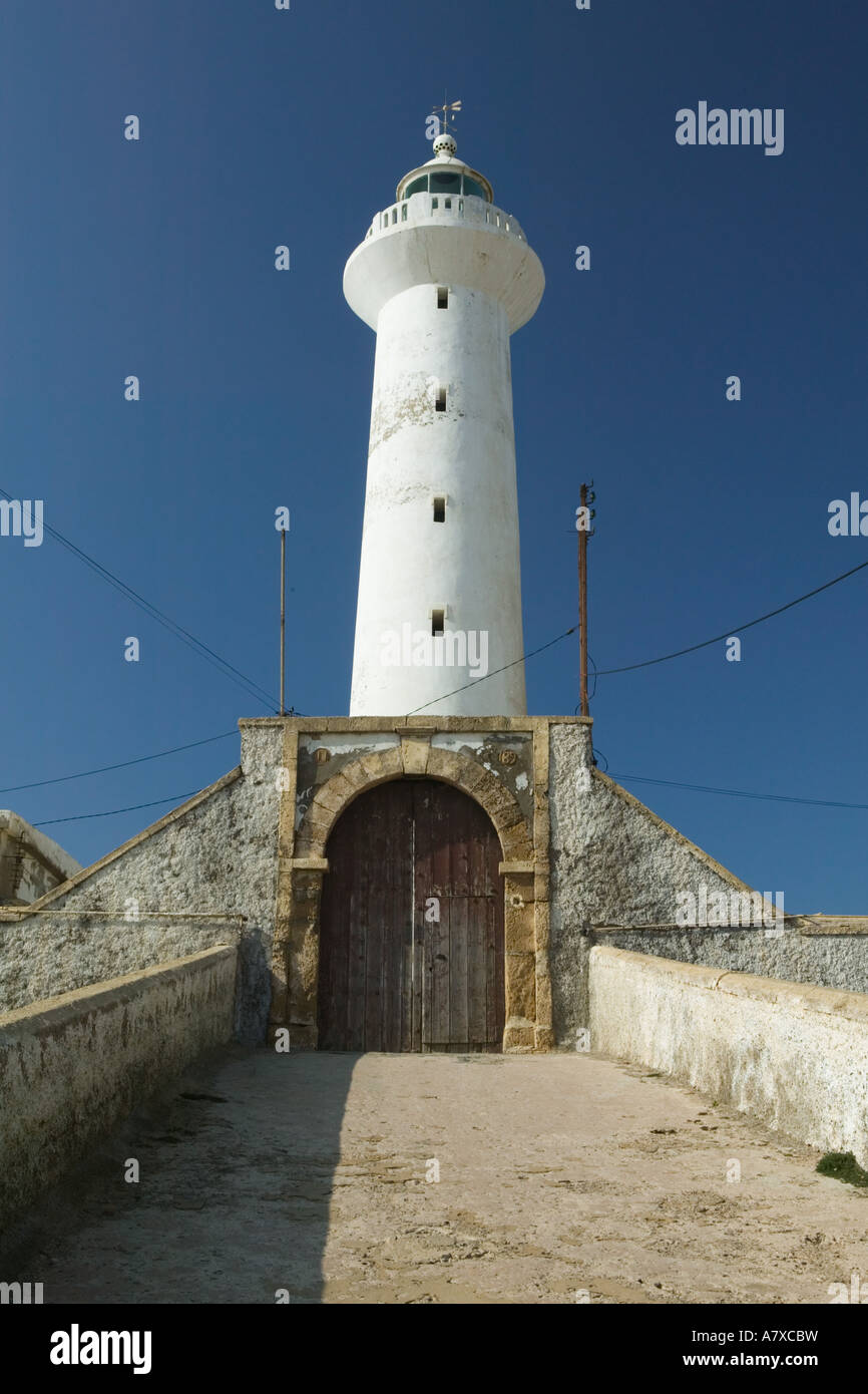 MOROCCO, Rabat: Lighthouse of Rabat Stock Photo - Alamy