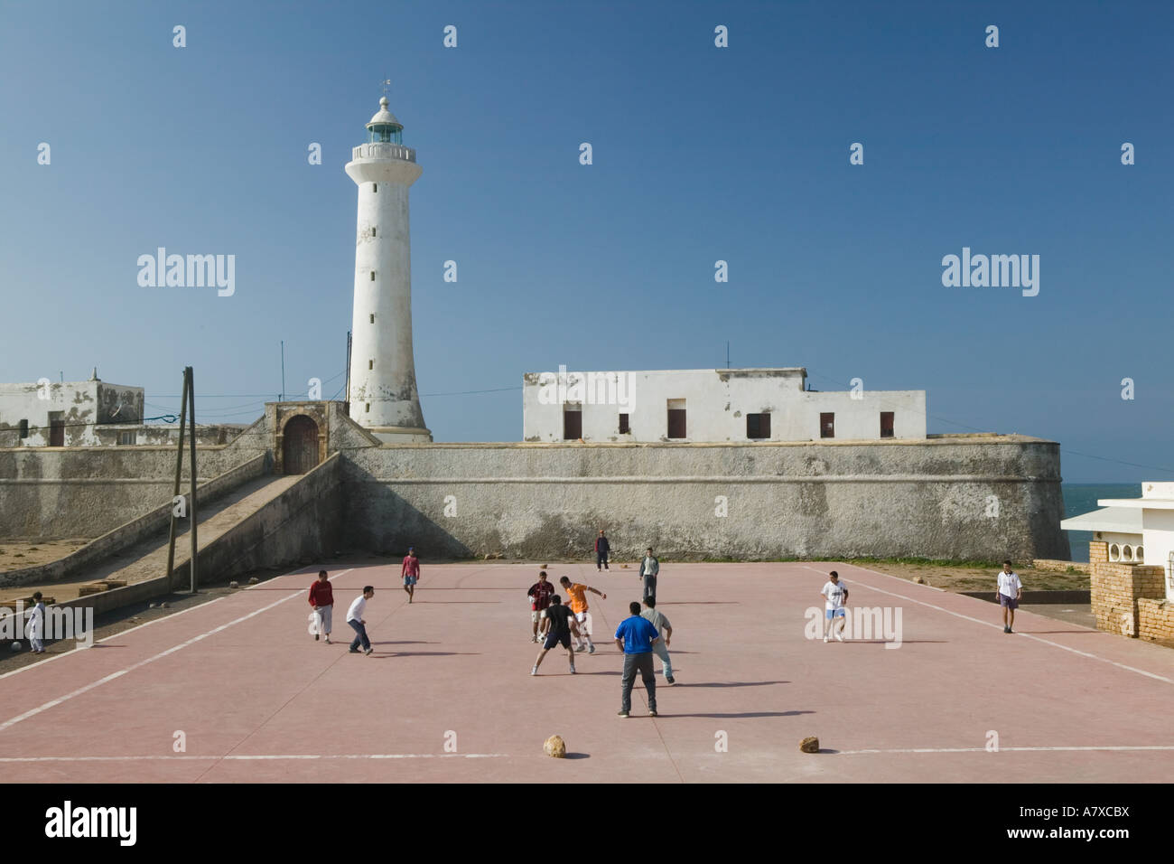 MOROCCO, Rabat: Lighthouse of Rabat Stock Photo - Alamy