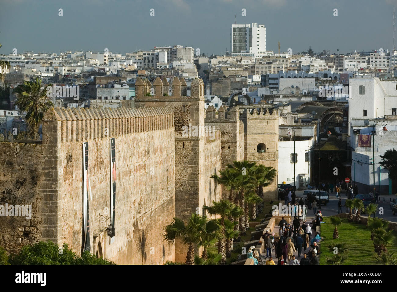 Andalusian gardens rabat kasbah hi-res stock photography and images - Alamy