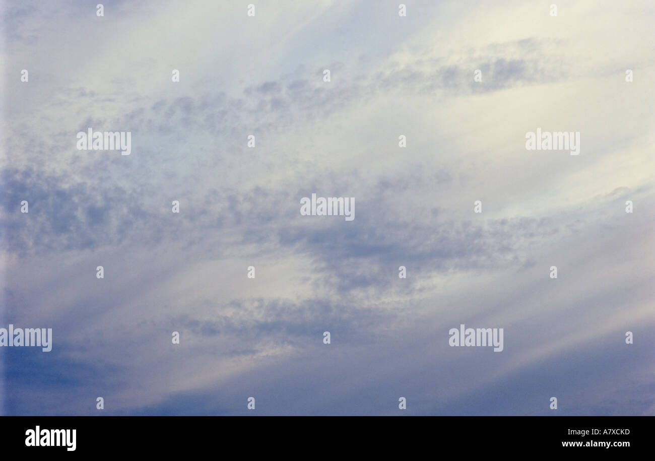 Altostratus cloud formation Surrey England Stock Photo