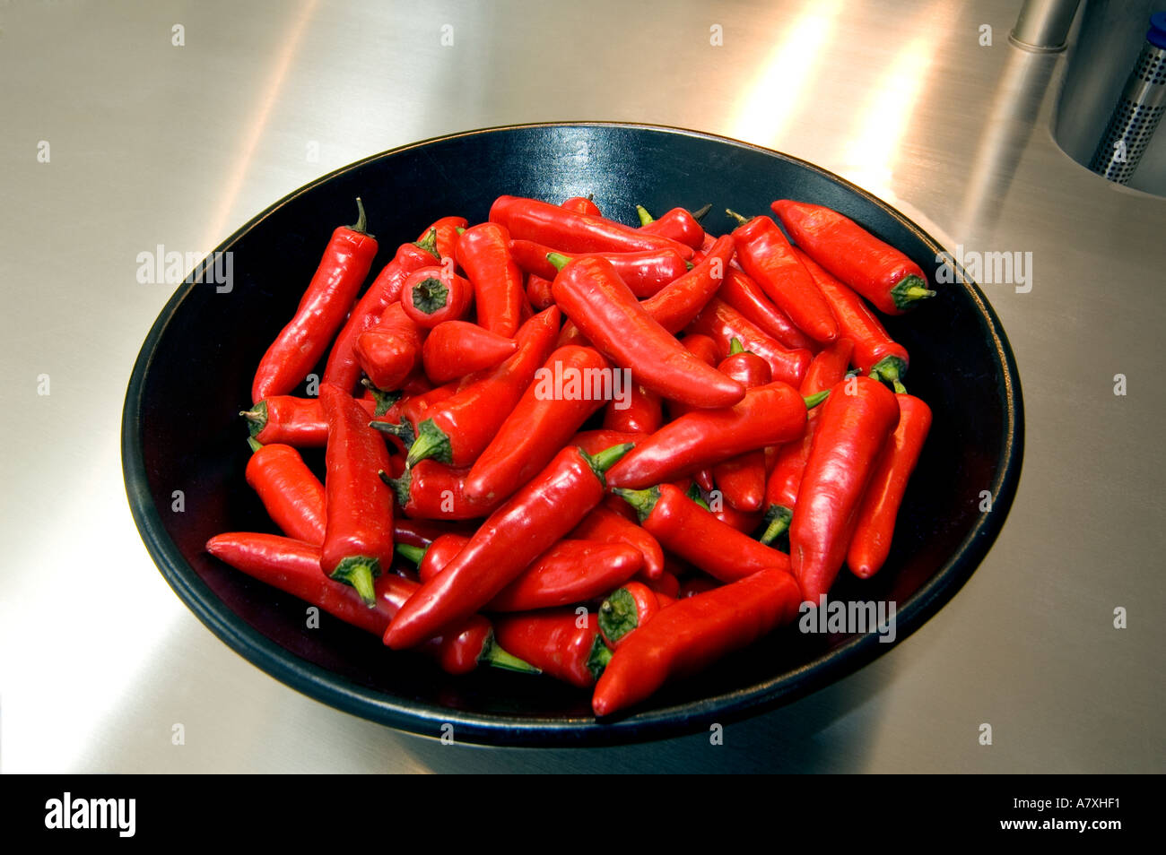 red hot chilli peppers Stock Photo