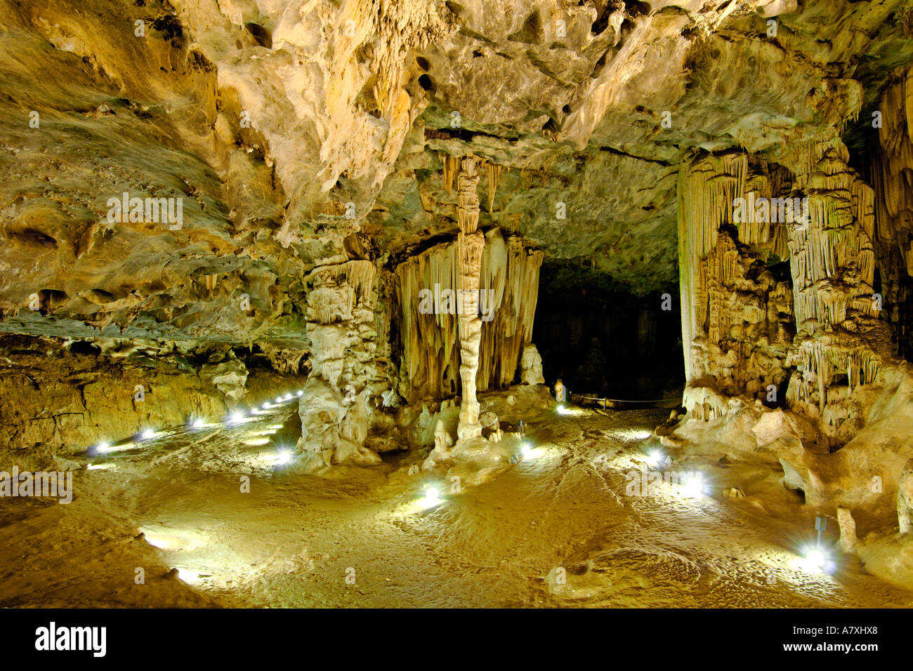 View of Botha's Hall in the Cango Caves near Oudtshoorn in South Africa