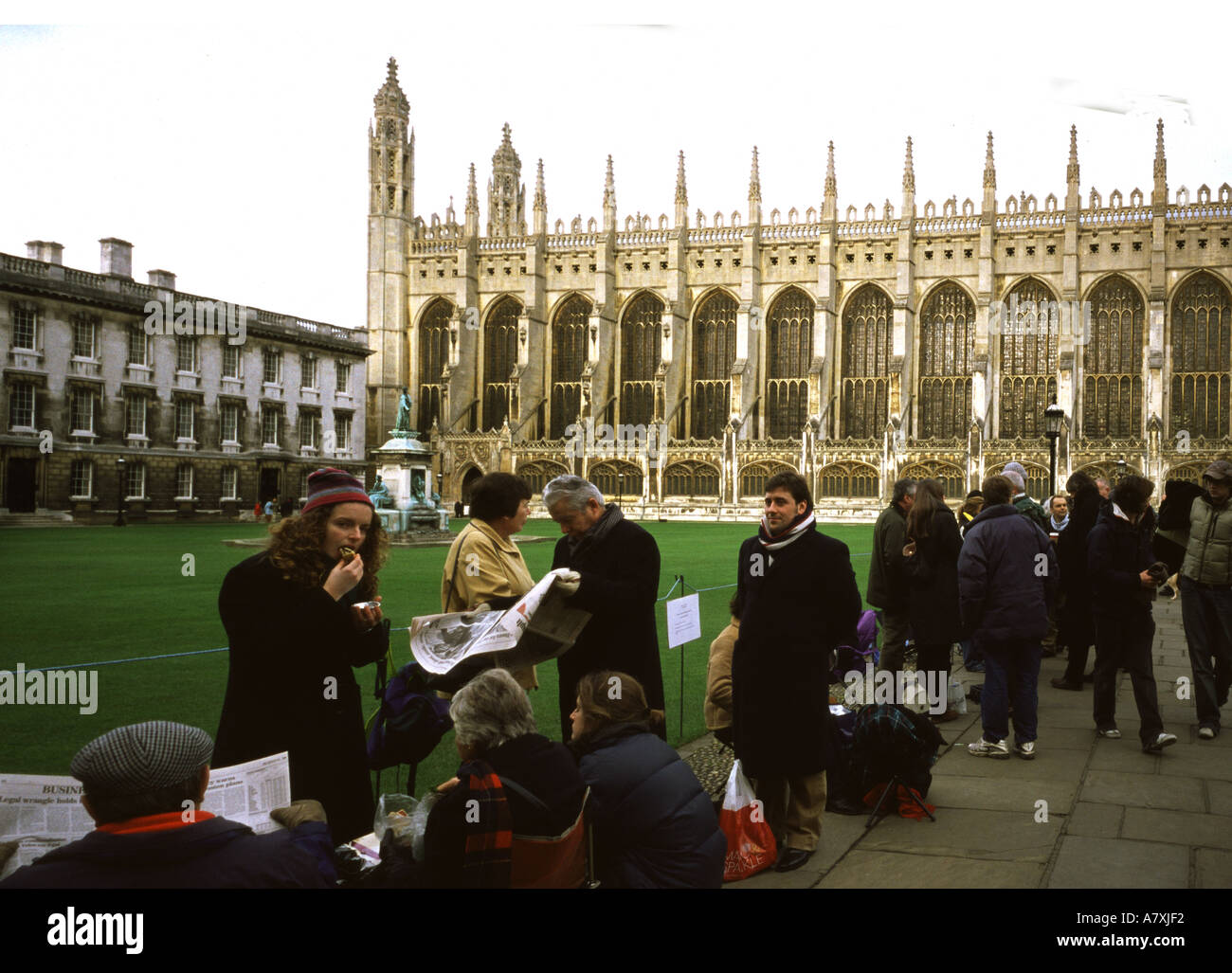 Cambridge kings college christmas hires stock photography and images