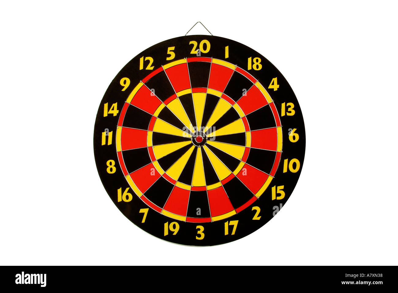 dart board Wurfscheibe Stock Photo