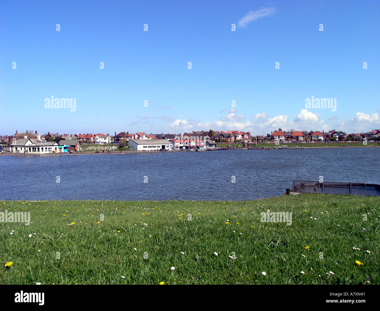 Fairhaven Lake Lytham St Annes Lancashire Stock Photo Alamy