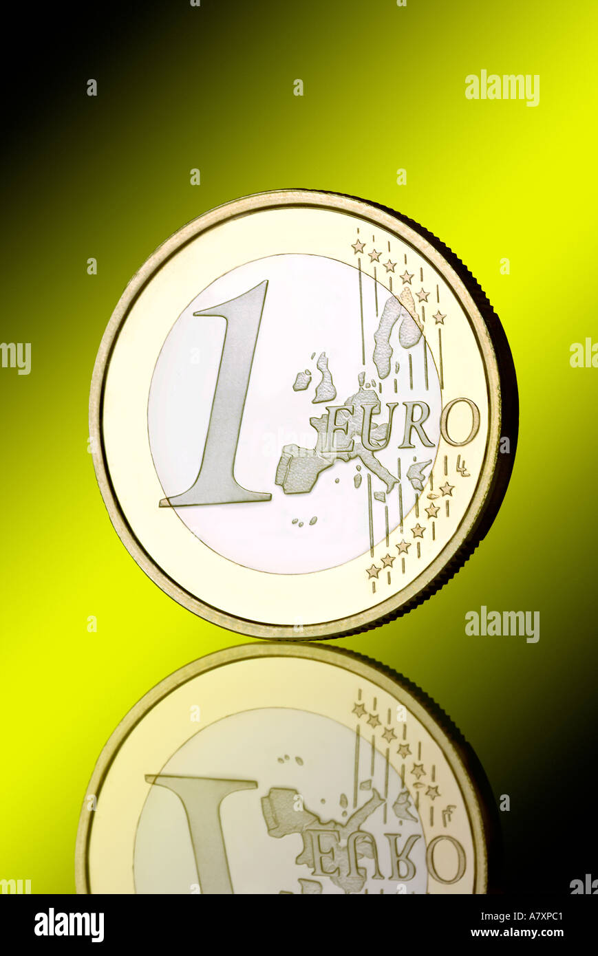 1 Euro Stock Photo