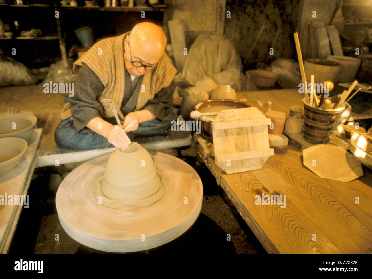 Asia, Japan, Mashiko, Famed Folk Potter Shoji Hamada Stock Photo