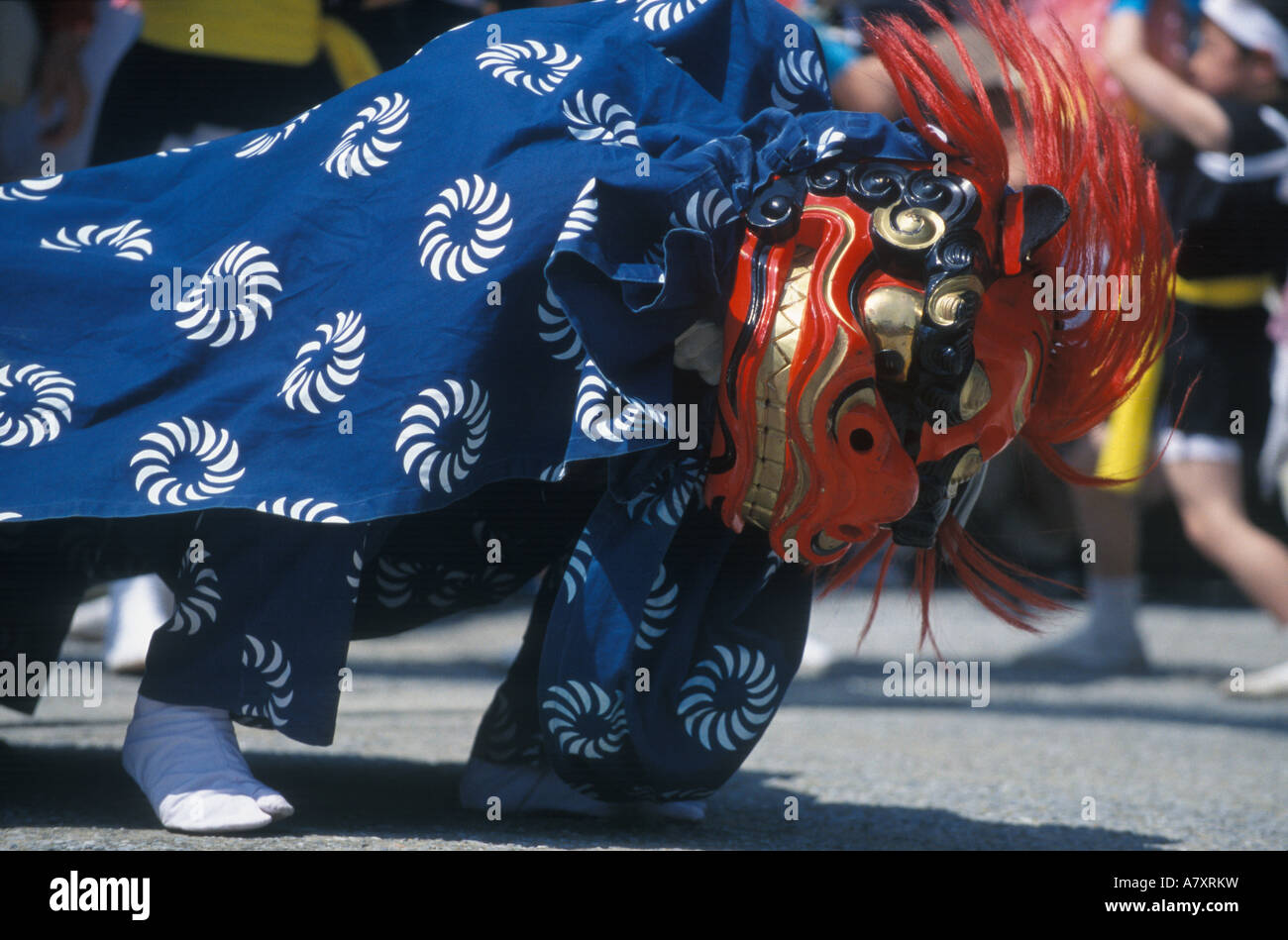 Japan lion dance japan lion dance hires stock photography and images