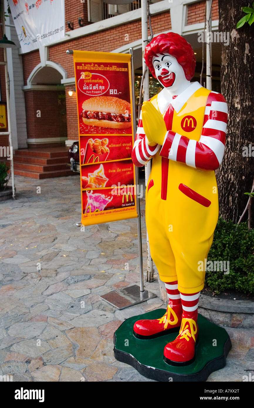 McDonald's in Bangkok, Thailand Stock Photo