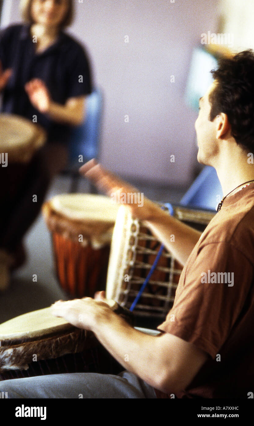 Group bongo learning play lesson hires stock photography and images