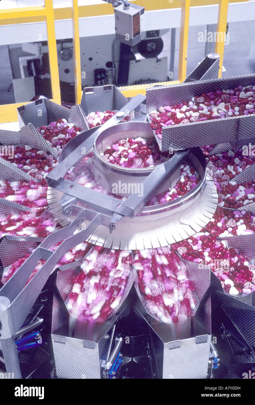 Candy manufacturing. Goelitz Candy Company Stock Photo Alamy