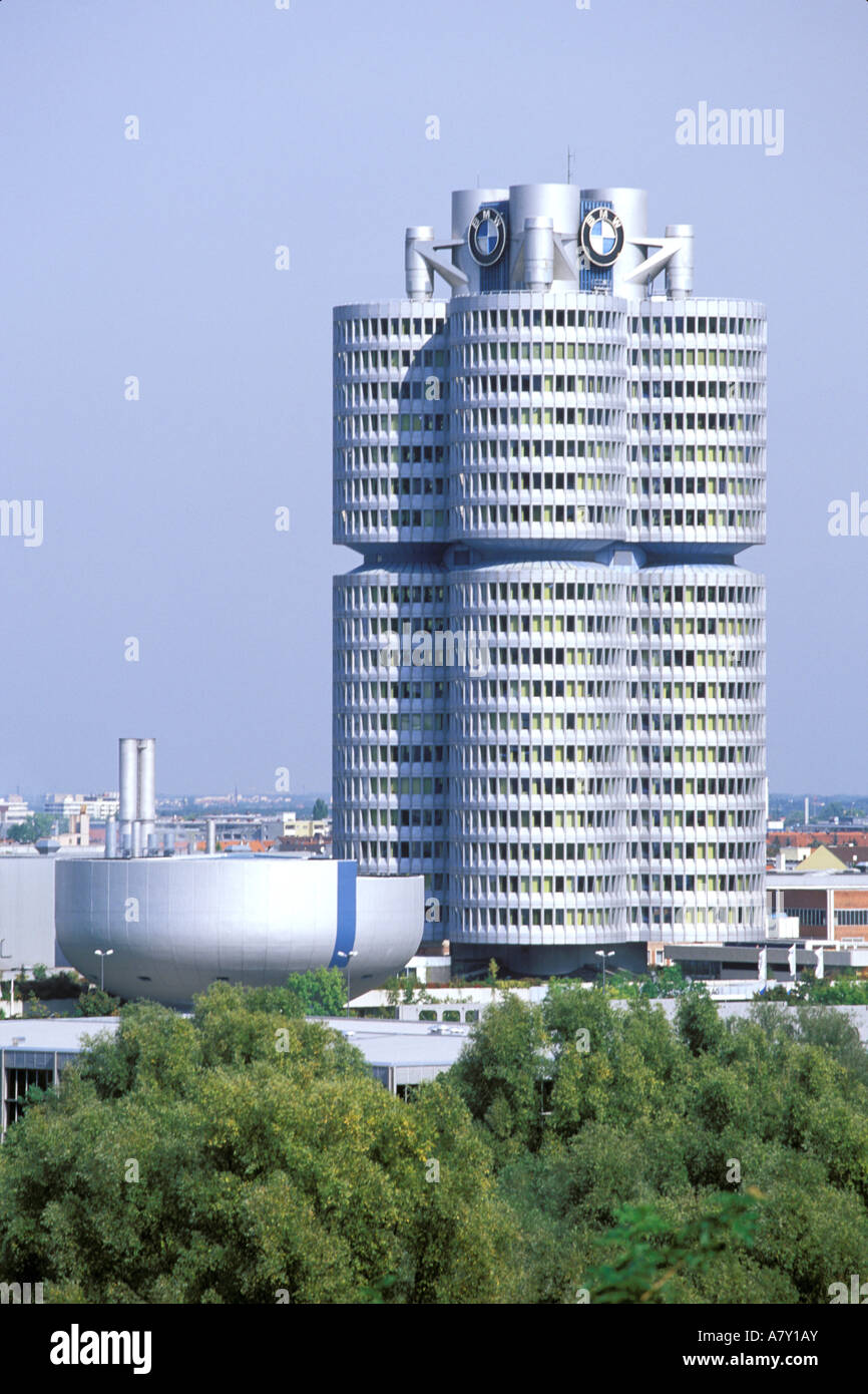 Europe, Germany, Munich. BMW Headquarters Stock Photo - Alamy