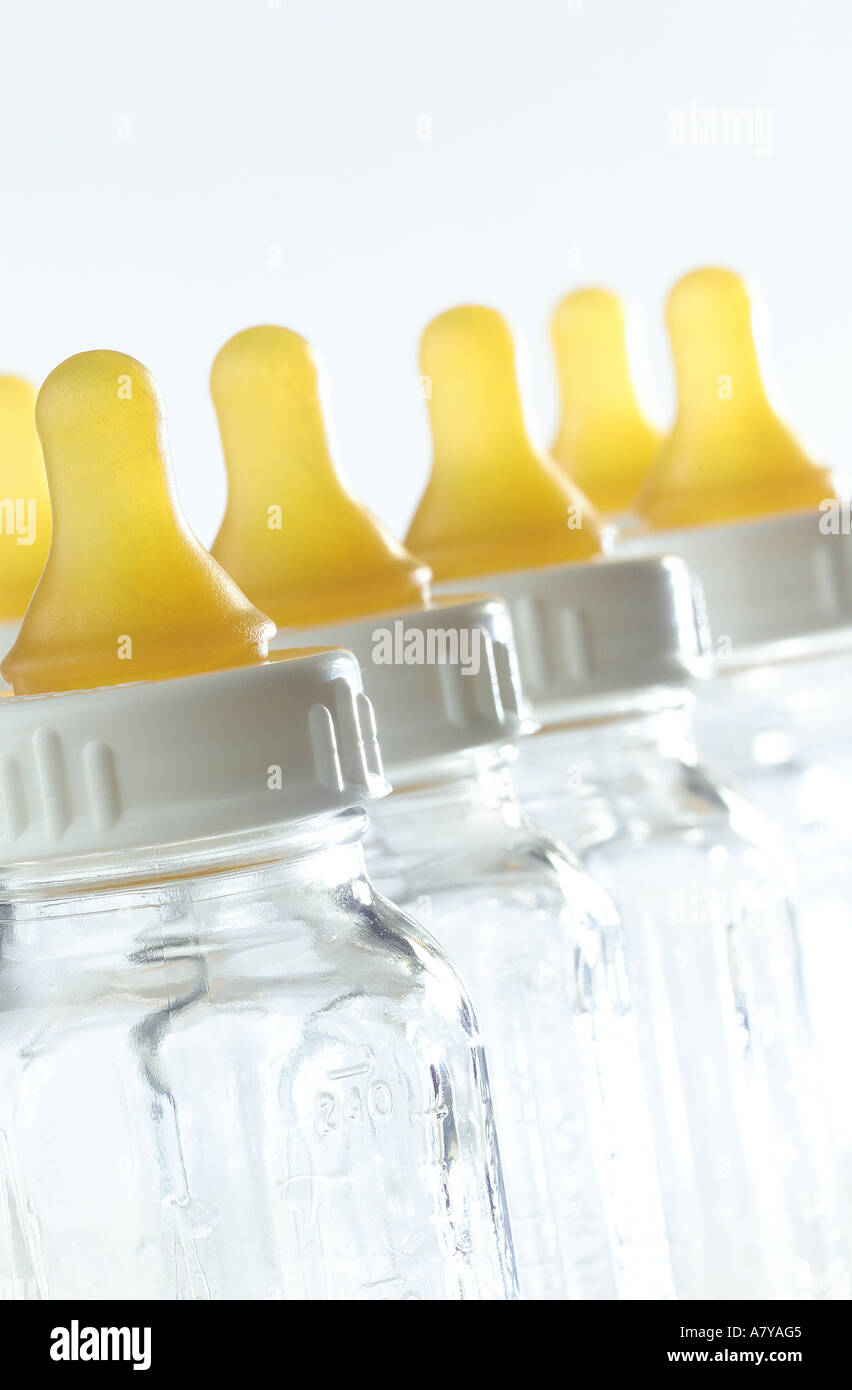 baby formula bottles Stock Photo Alamy