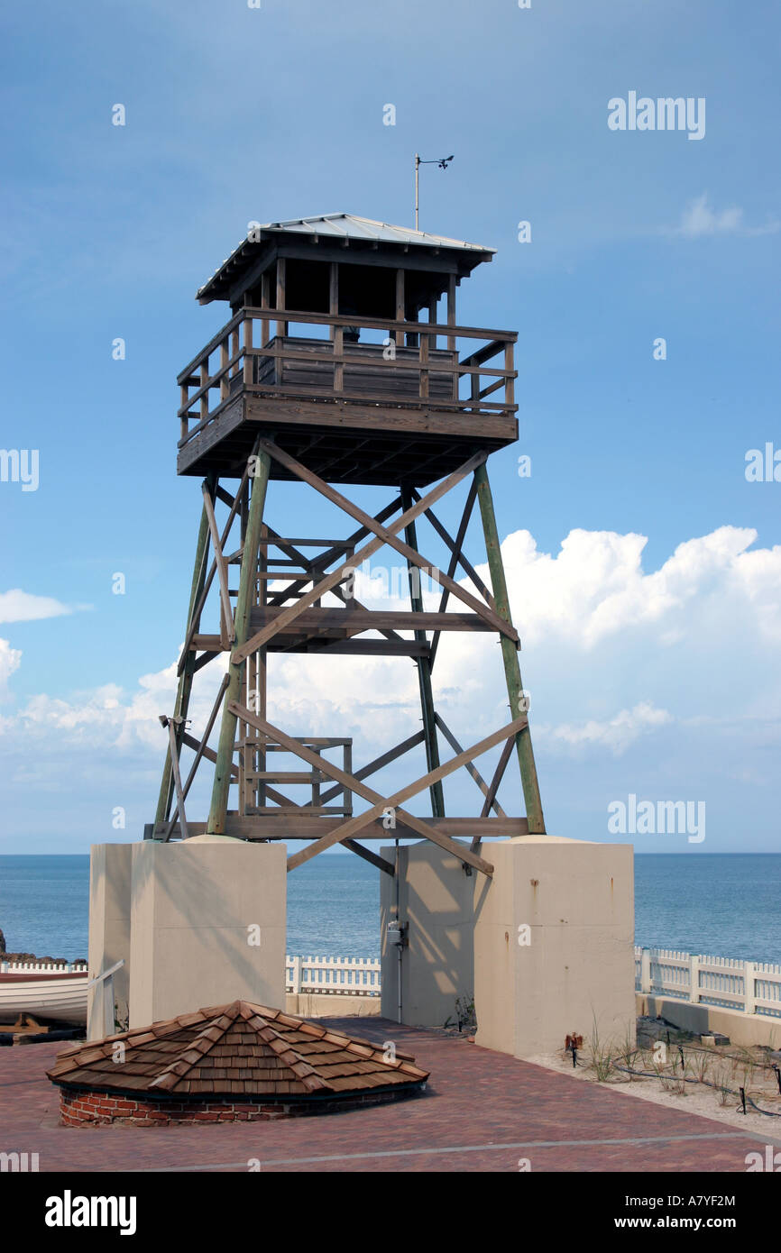 Lookout tower at Gilbert's Bar House of Refuge Museum ...