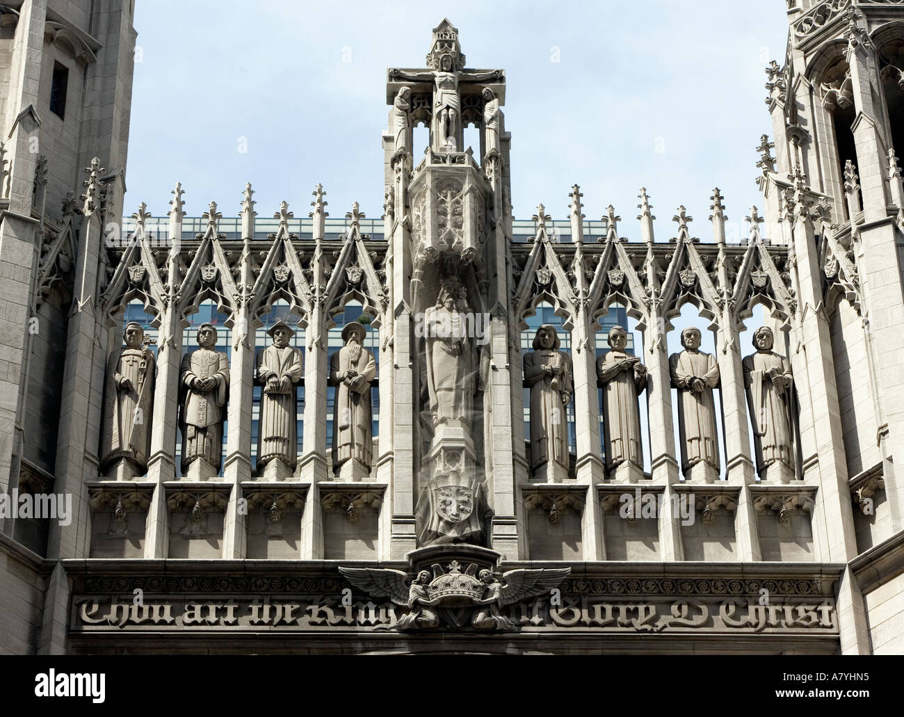 St. Thomas Cathedral in New York City Stock Photo