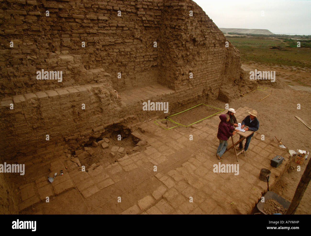 Guillermo Cock, Alan CordyCollins, Chris Donnan, Color tape marks