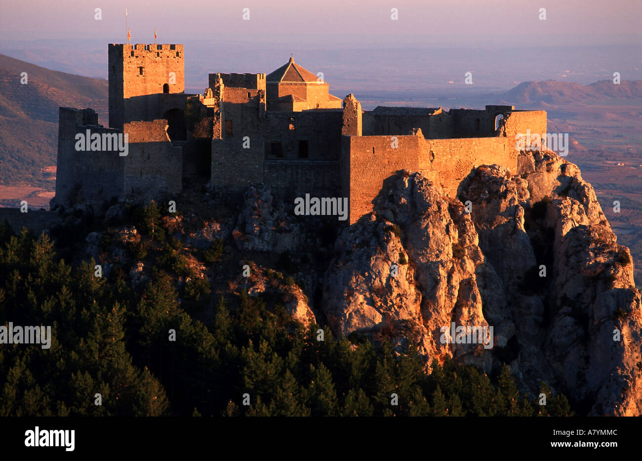 Loarre castle aragon spain hi-res stock photography and images - Alamy