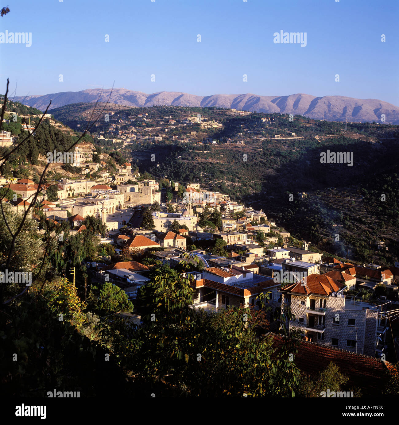 Lebanon, Chouf region, Deir el Qamar village Stock Photo