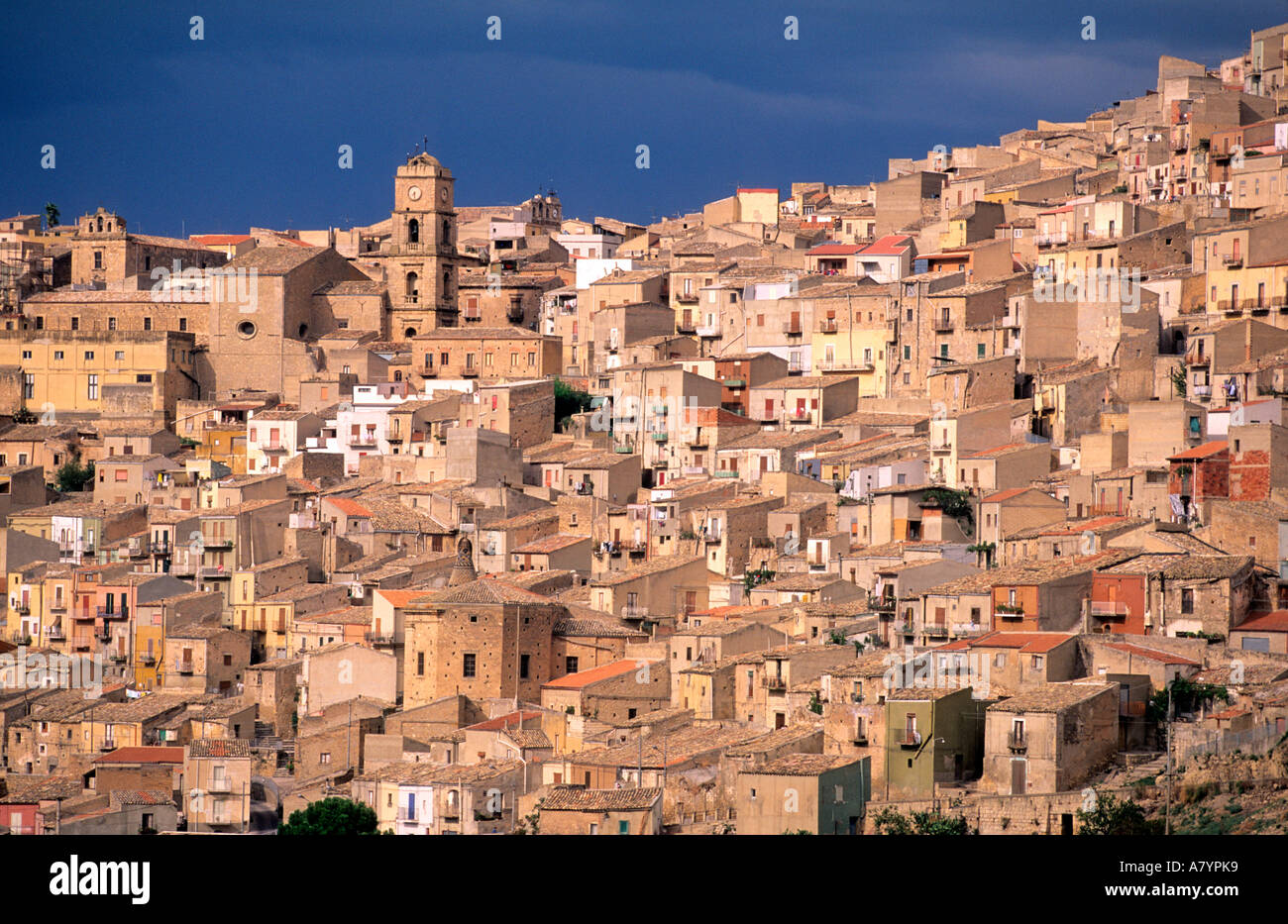 Italy, Sicily, Leonforte Stock Photo 6822840 Alamy