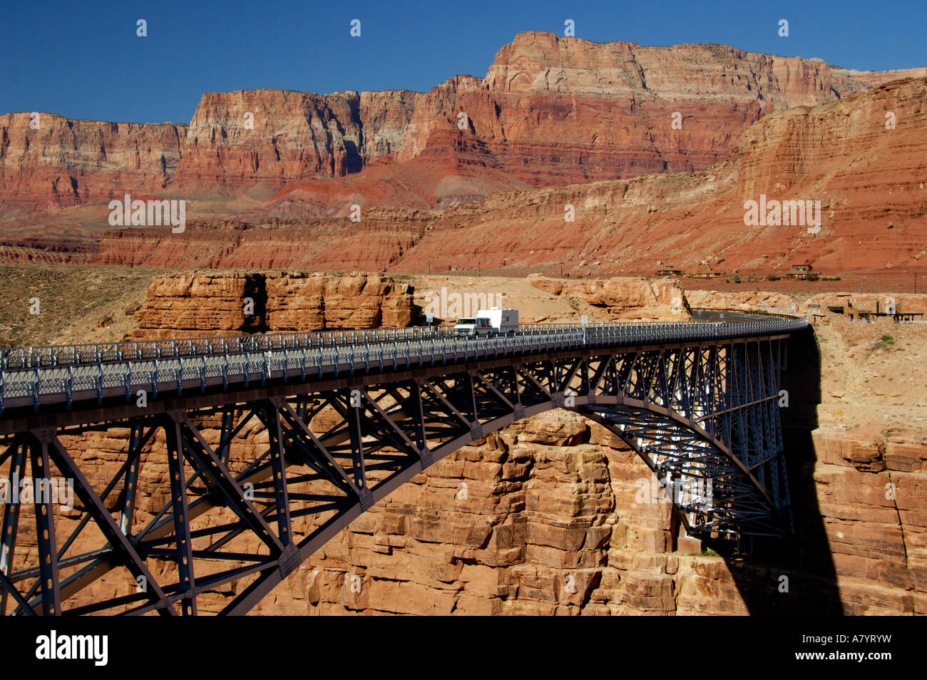 Arizona, Grand Canyon NP, North Rim, Navajo Bridge Stock Photo Alamy