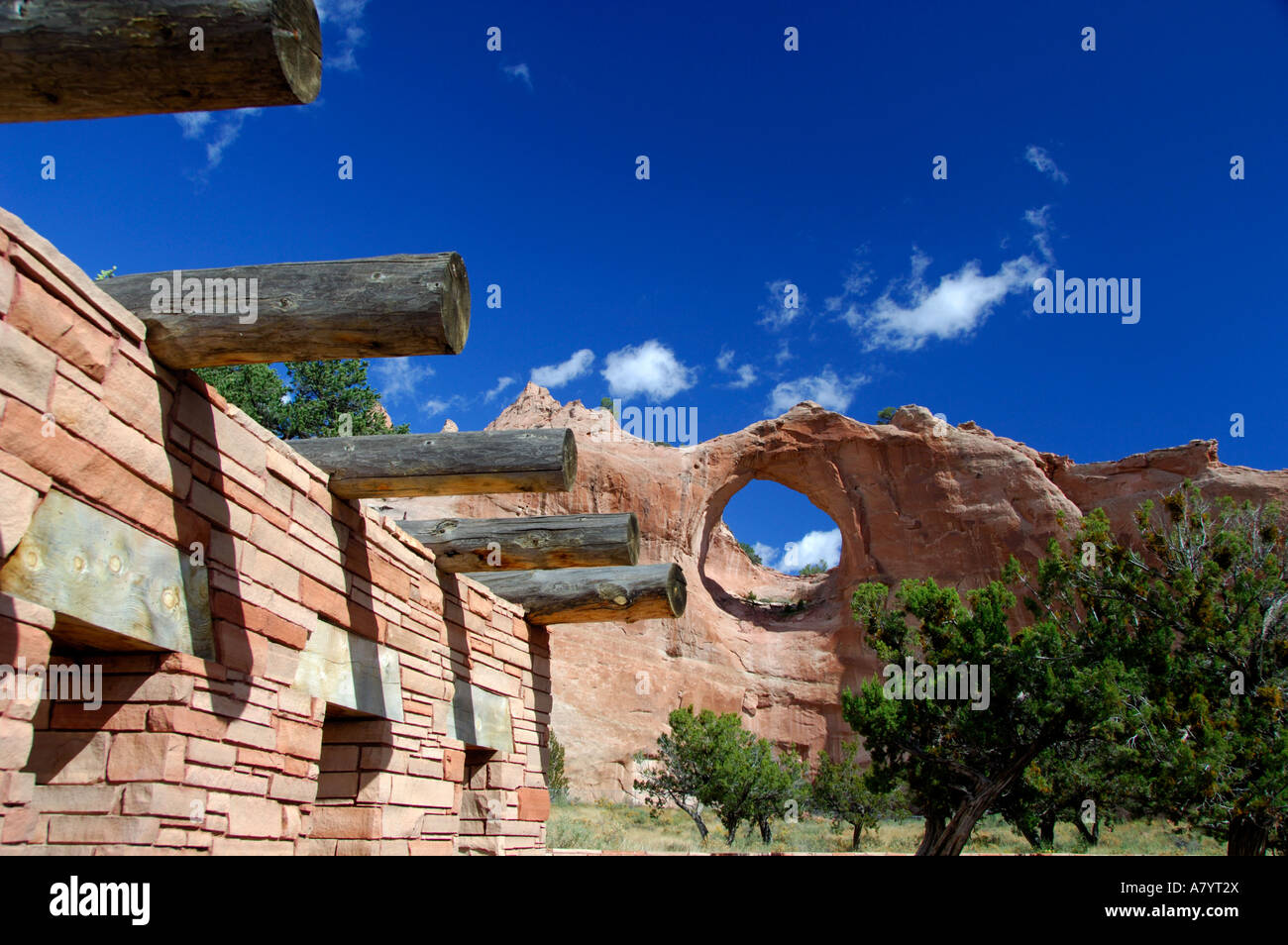 Arizona, Window Rock. Capital of the Navajo nation & seat of tribal