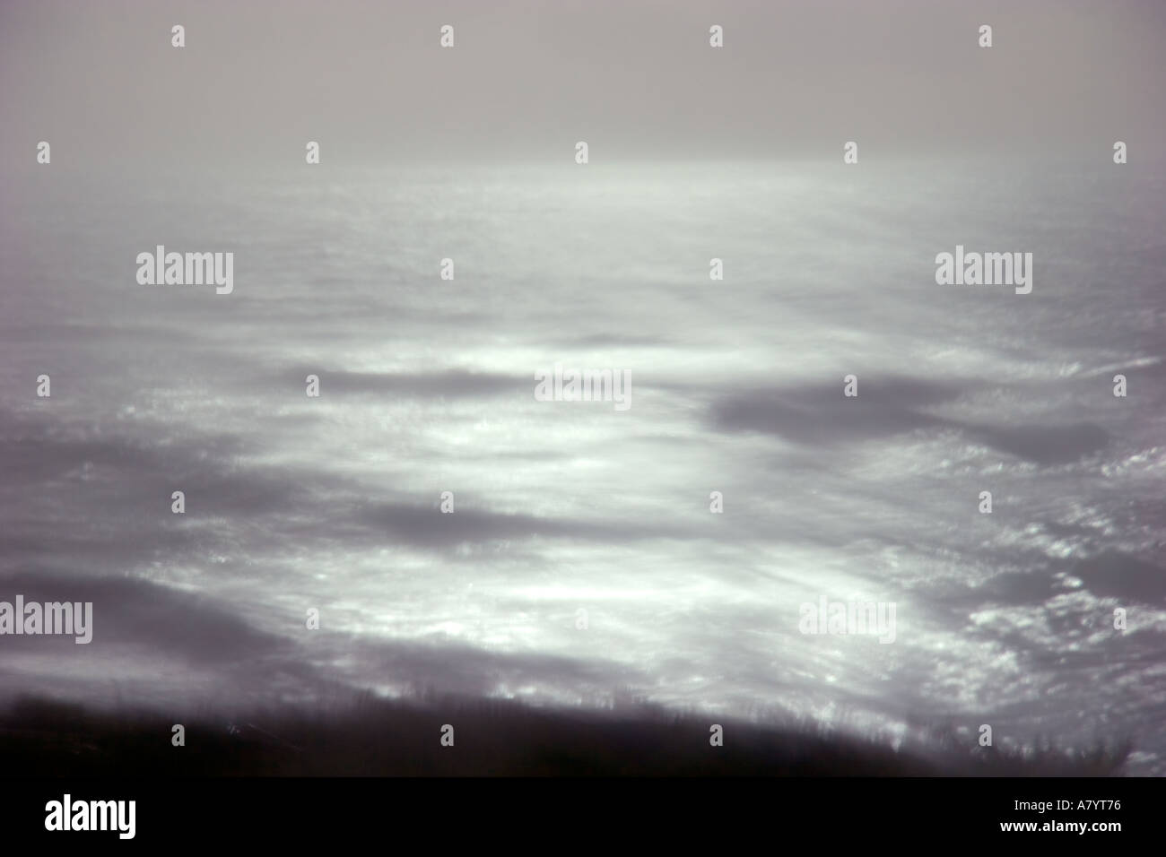 Blurred abstracted seascape Stock Photo