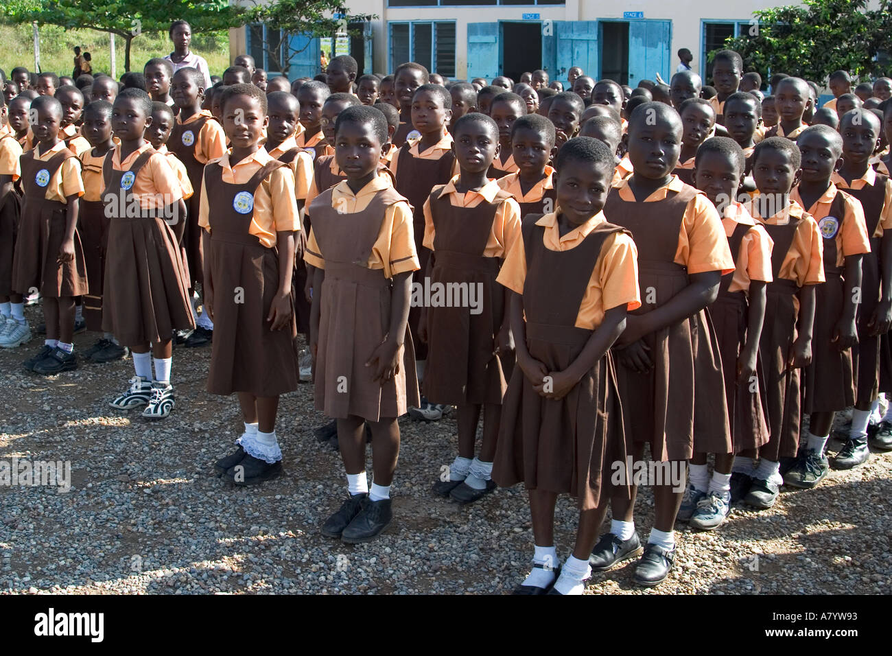Ghana School Girls Stock Photos & Ghana School Girls Stock Images Alamy