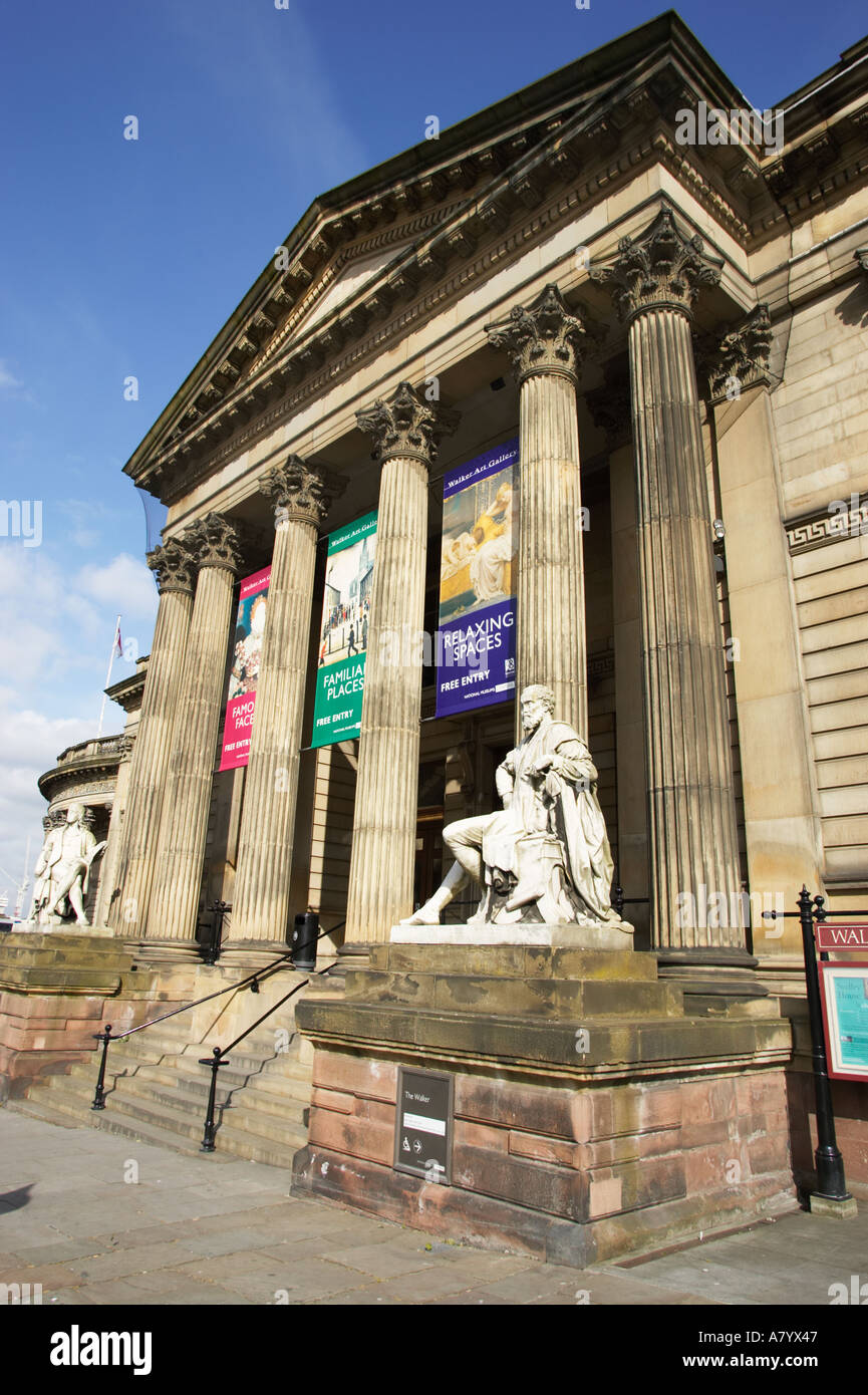 The Walker Art Gallery Liverpool Merseyside, England, UK Stock Photo