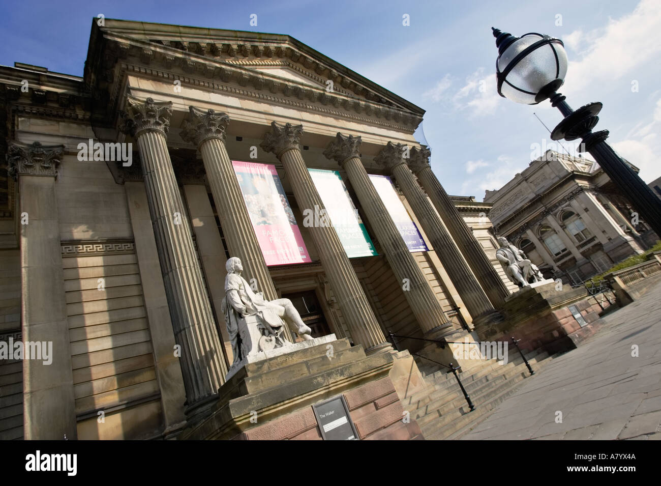 The Walker Art Gallery in Liverpool city centre, Merseyside, England ...