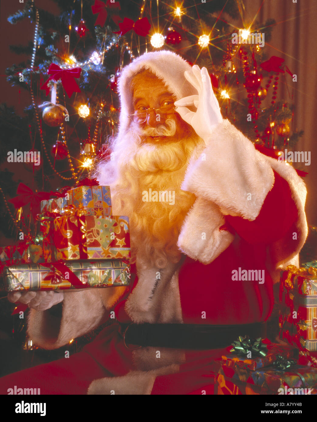 Father Christmas Stock Photo