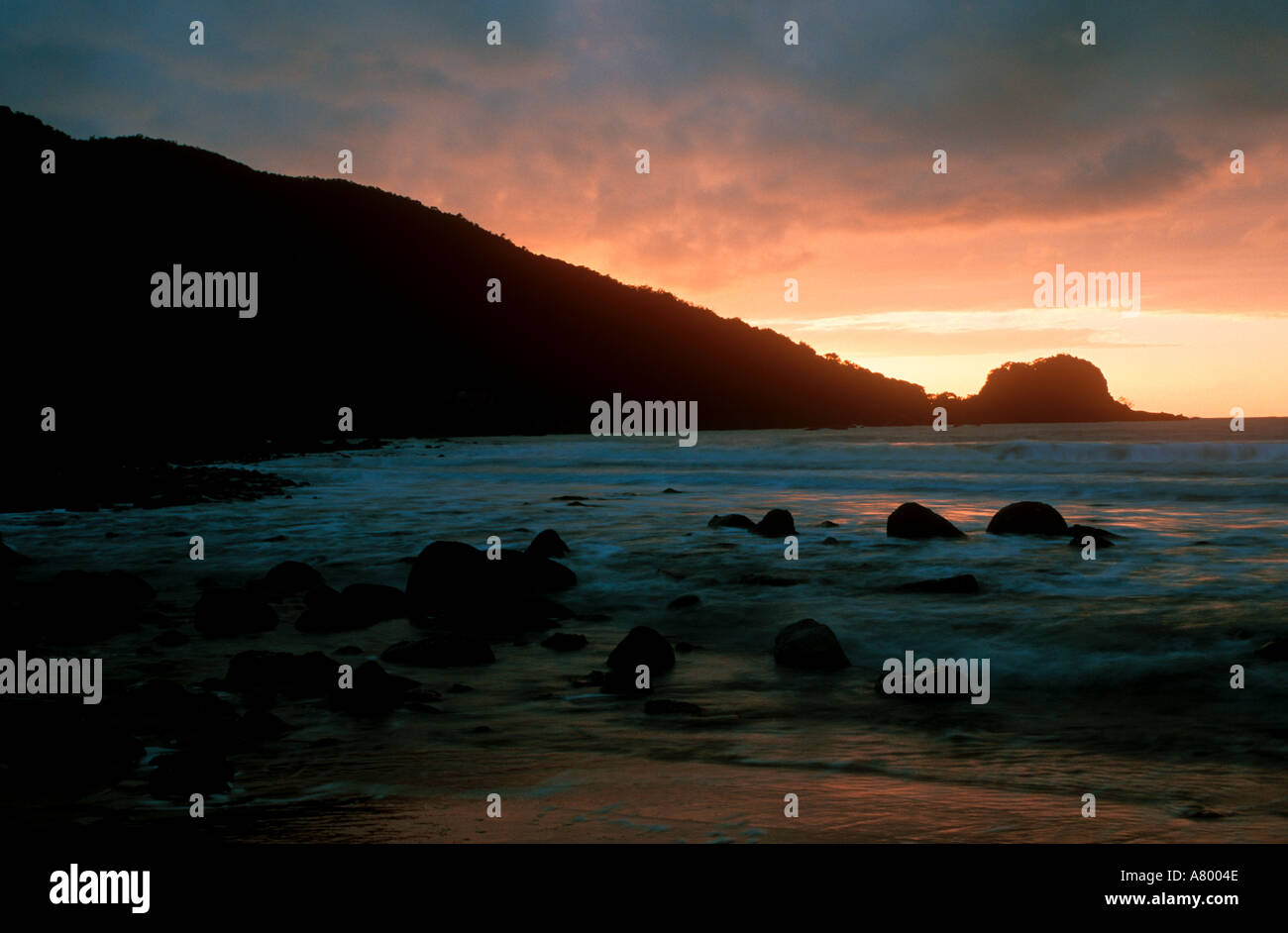 AUSTRALIA QUEENSLAND HINCHINBROOK ISLAND NATIONAL PARK The pre dawn