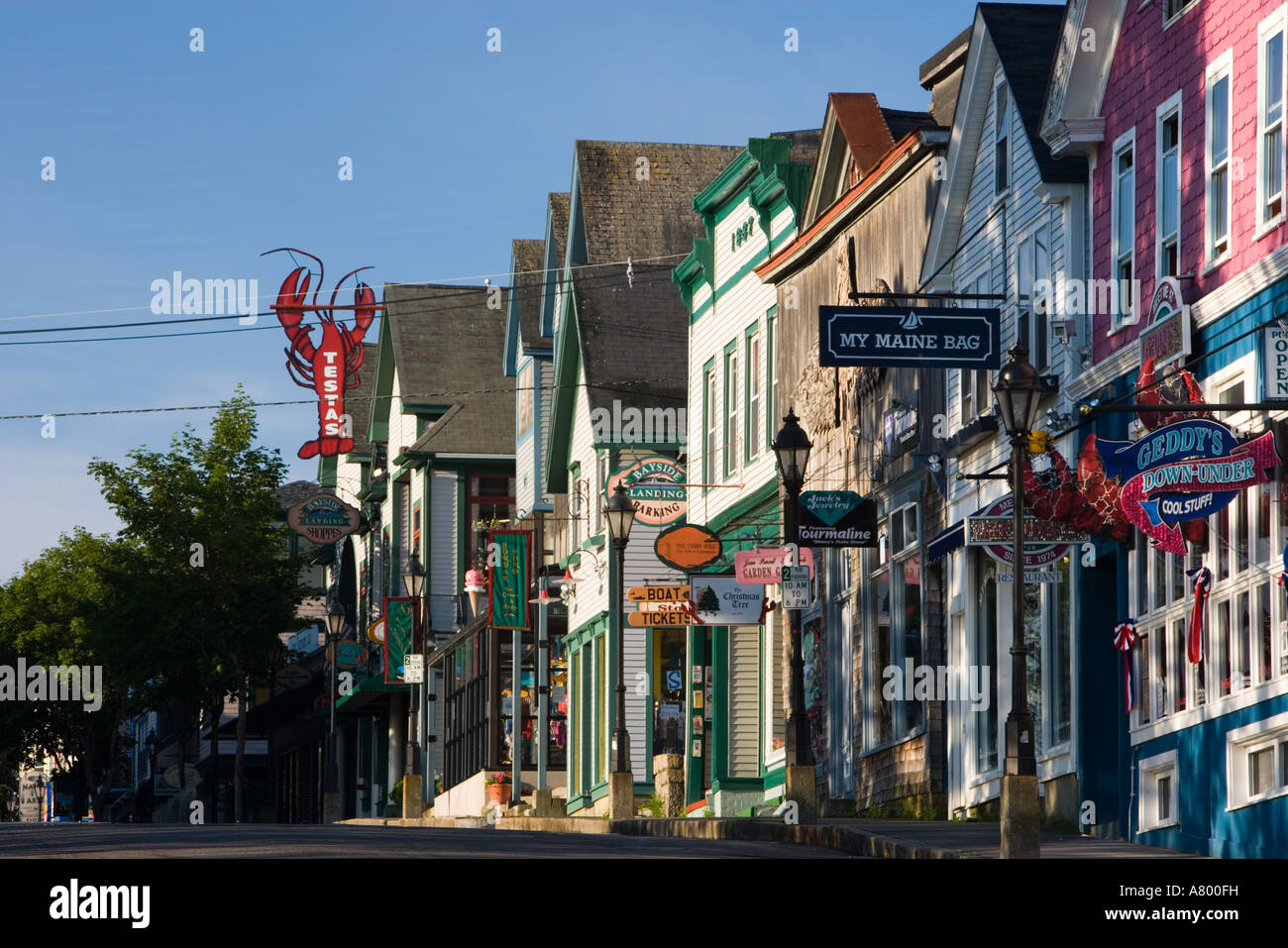 Empty town maine hires stock photography and images Alamy