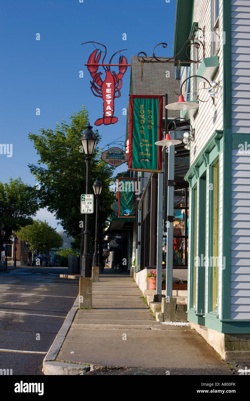 Bar harbor maine shop shopping hires stock photography and images Alamy