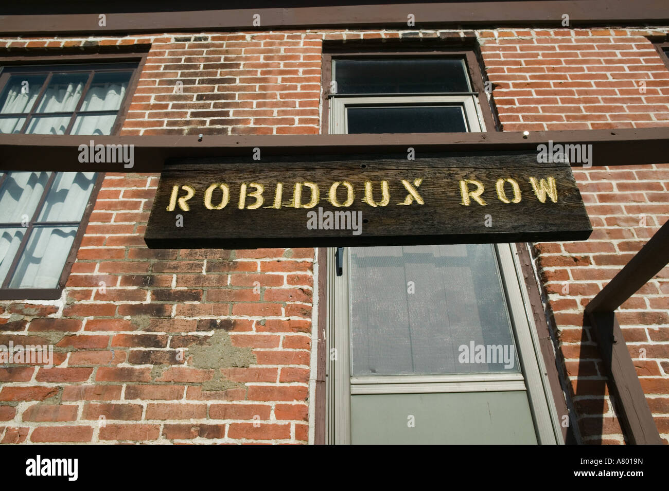 USA Missouri St Joseph Robidoux Row Museum Stock Photo 11942336 Alamy