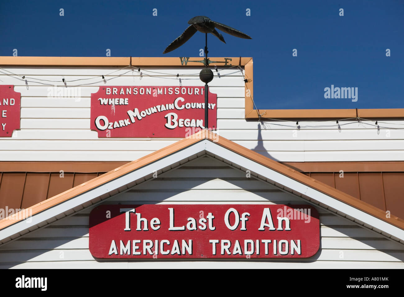 USA, Missouri, Branson, Dick's 5 & 10 Store in Downtown Branson Stock